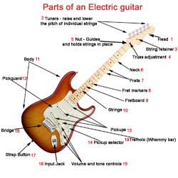 The Structure of the Acoustic Guitar：The rule of strings and pitch -  Musical Instrument Guide - Yamaha Corporation